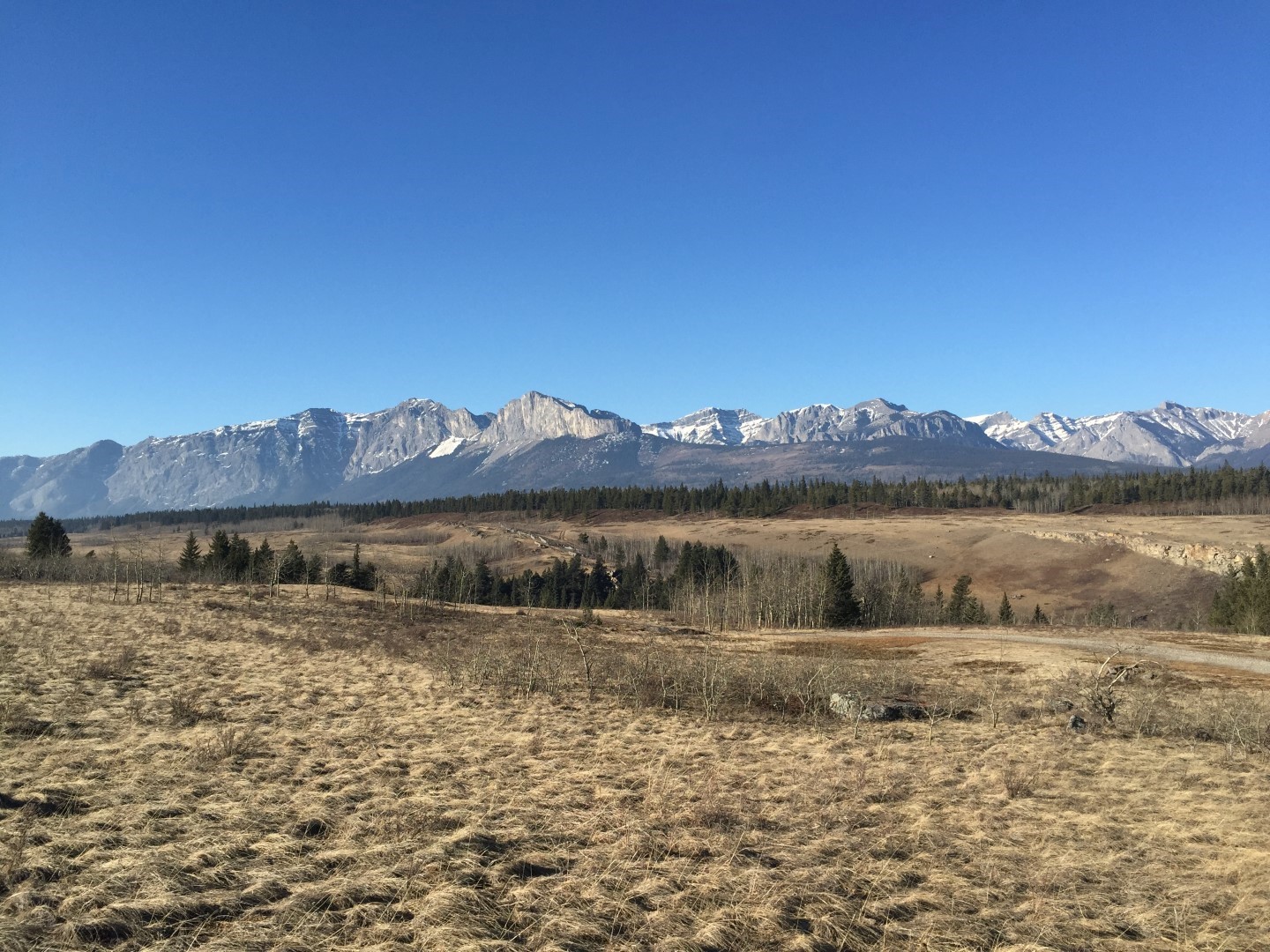 Scenic Mountains on Set at The Revenant