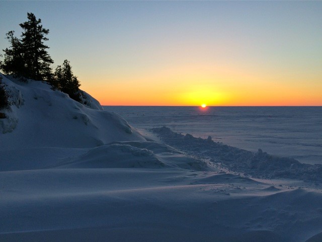 Vikings Behind Scenes Sunset